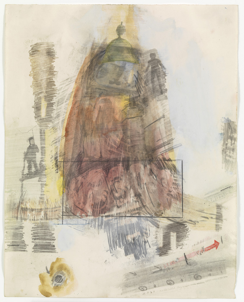 Canto X: Circle Six, The Heretics from the series Thirty-Four Illustrations for Dante's Inferno