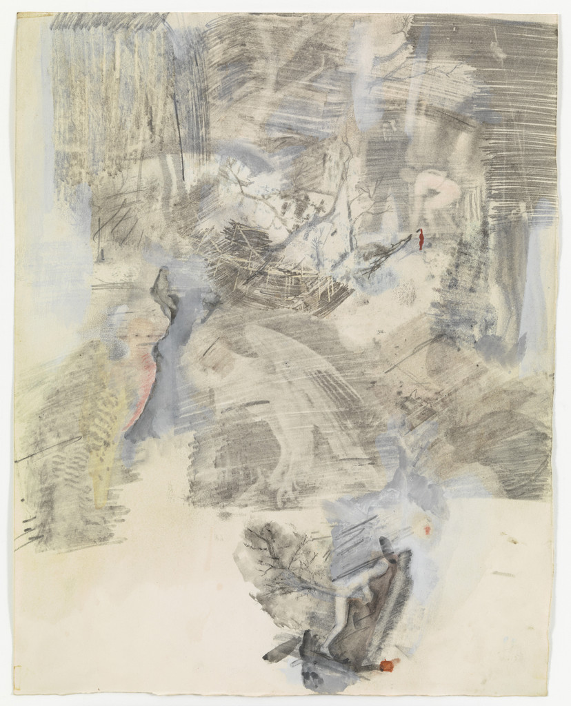 Canto XIII: Circle Seven, Round 2, The Violent Against Themselves from the series Thirty- Four Illustrations for Dante's Inferno