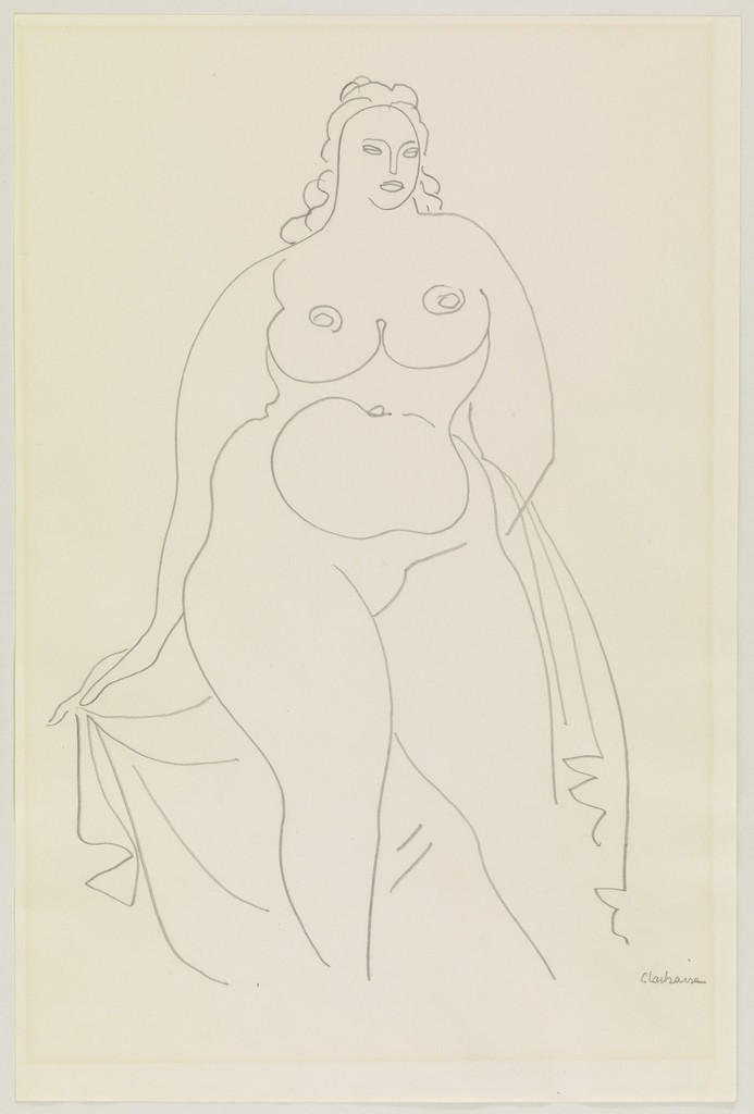 Standing Woman with Drapery