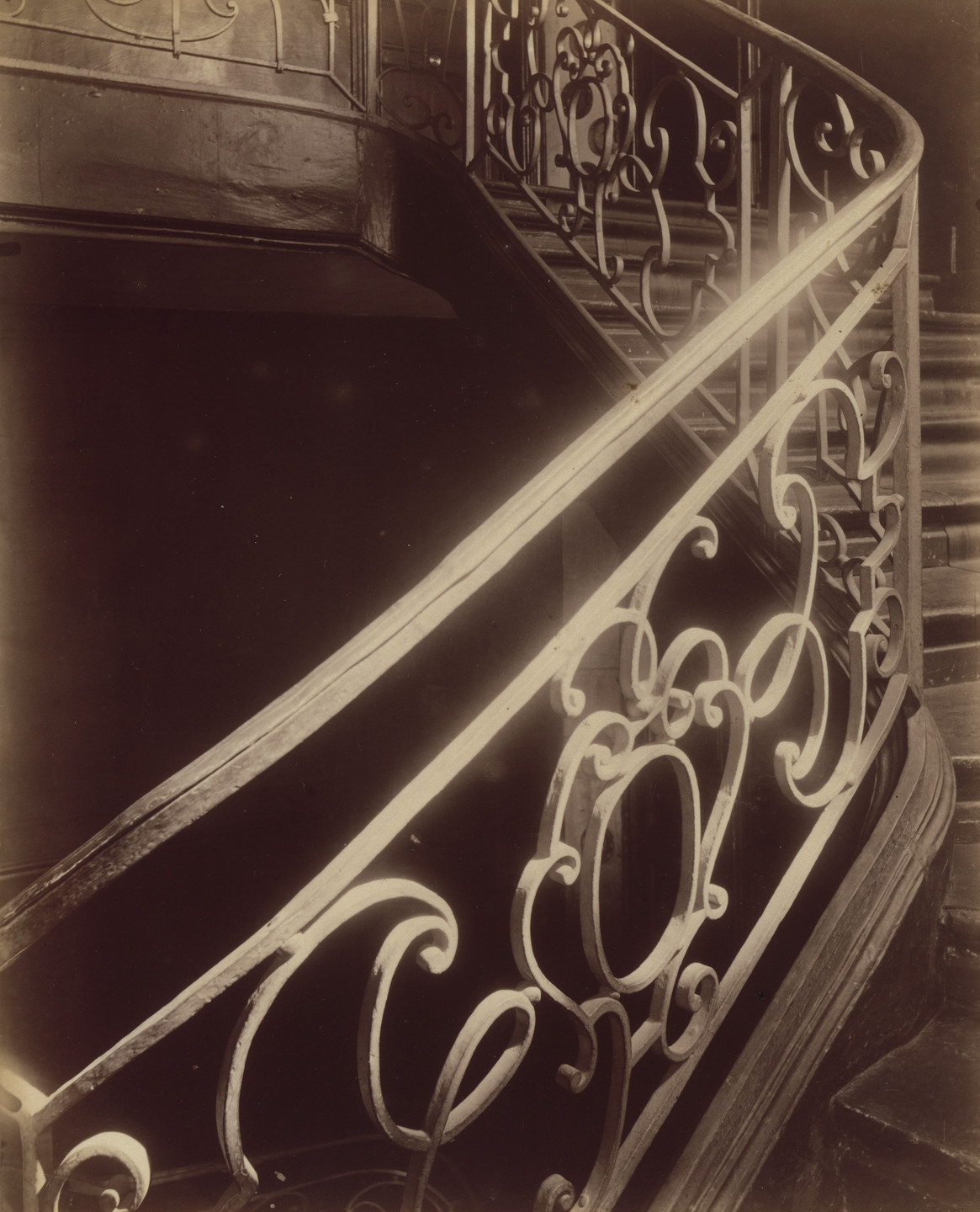 Eugène Atget. 7, rue de l&#39;Estrapade. 1904-05