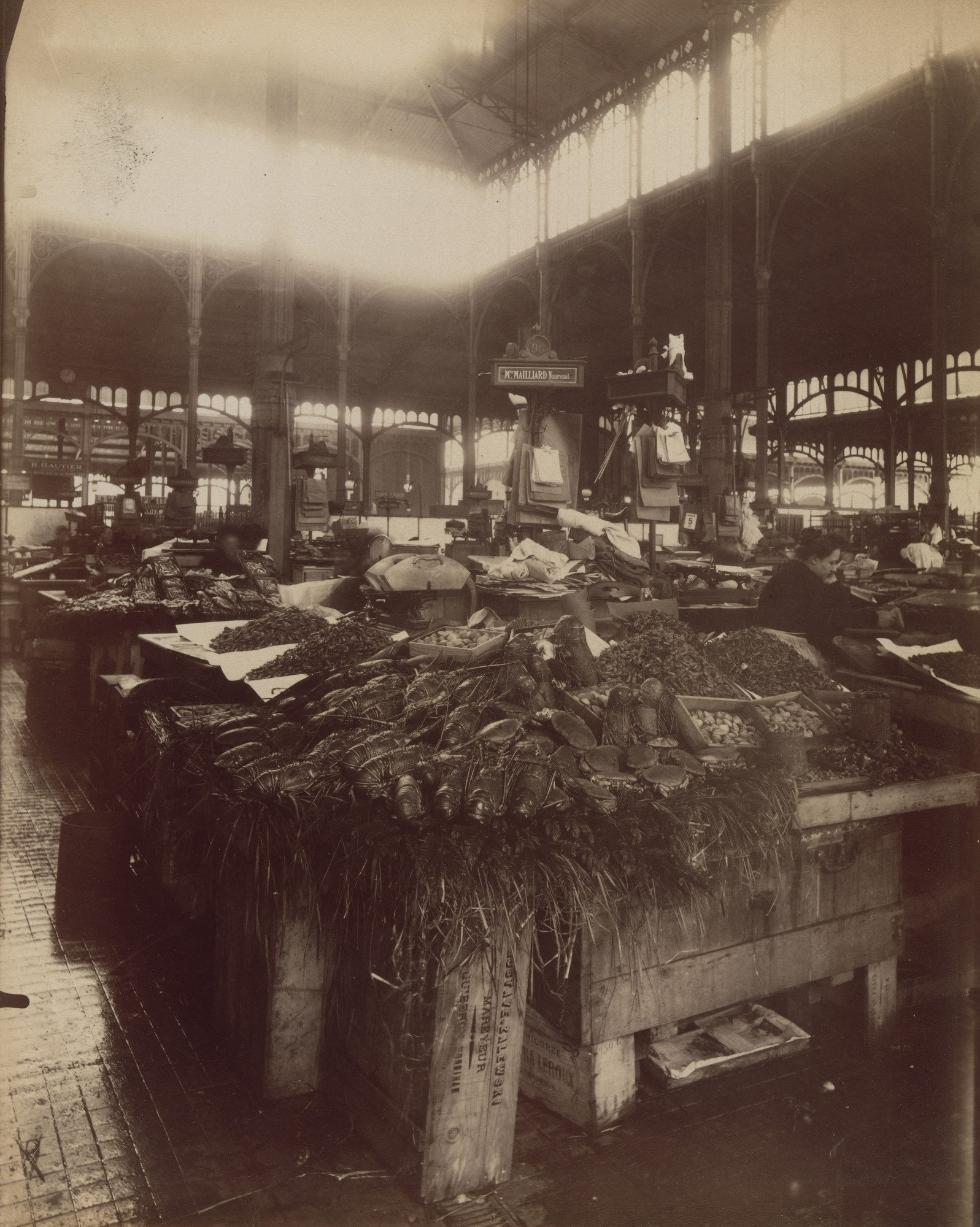Eugène Atget. Les Halles. 1910-11 | MoMA