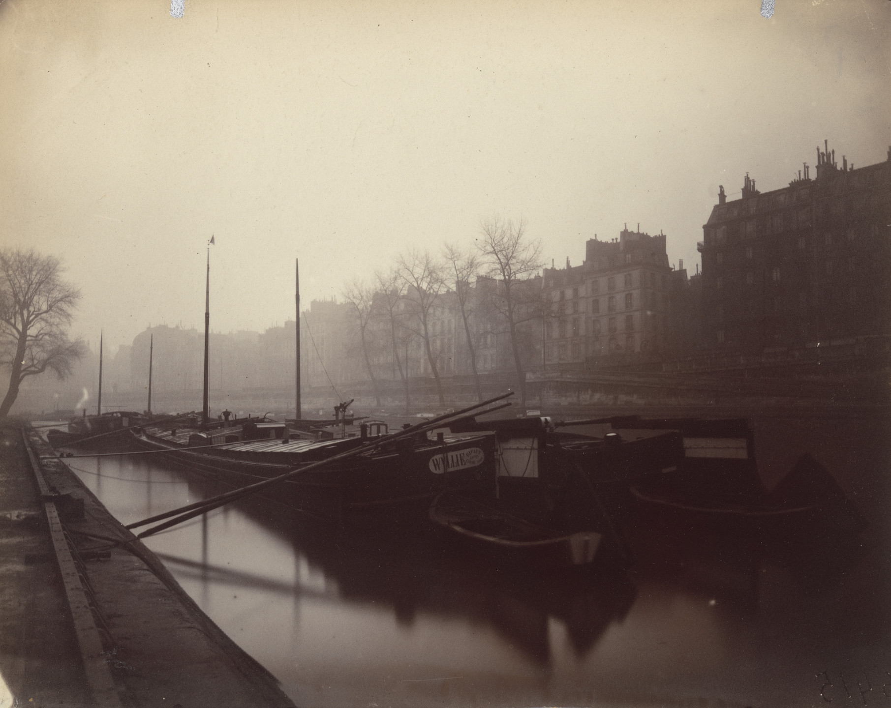 Eugène Atget. Pont Neuf. Hiver, 1923