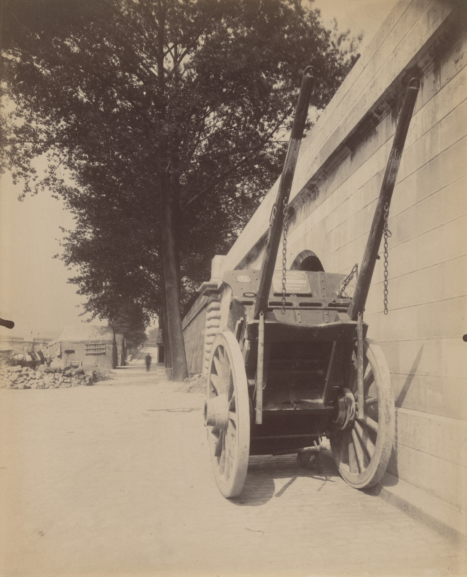 Eugène Atget. Port des Champs-Élysées
