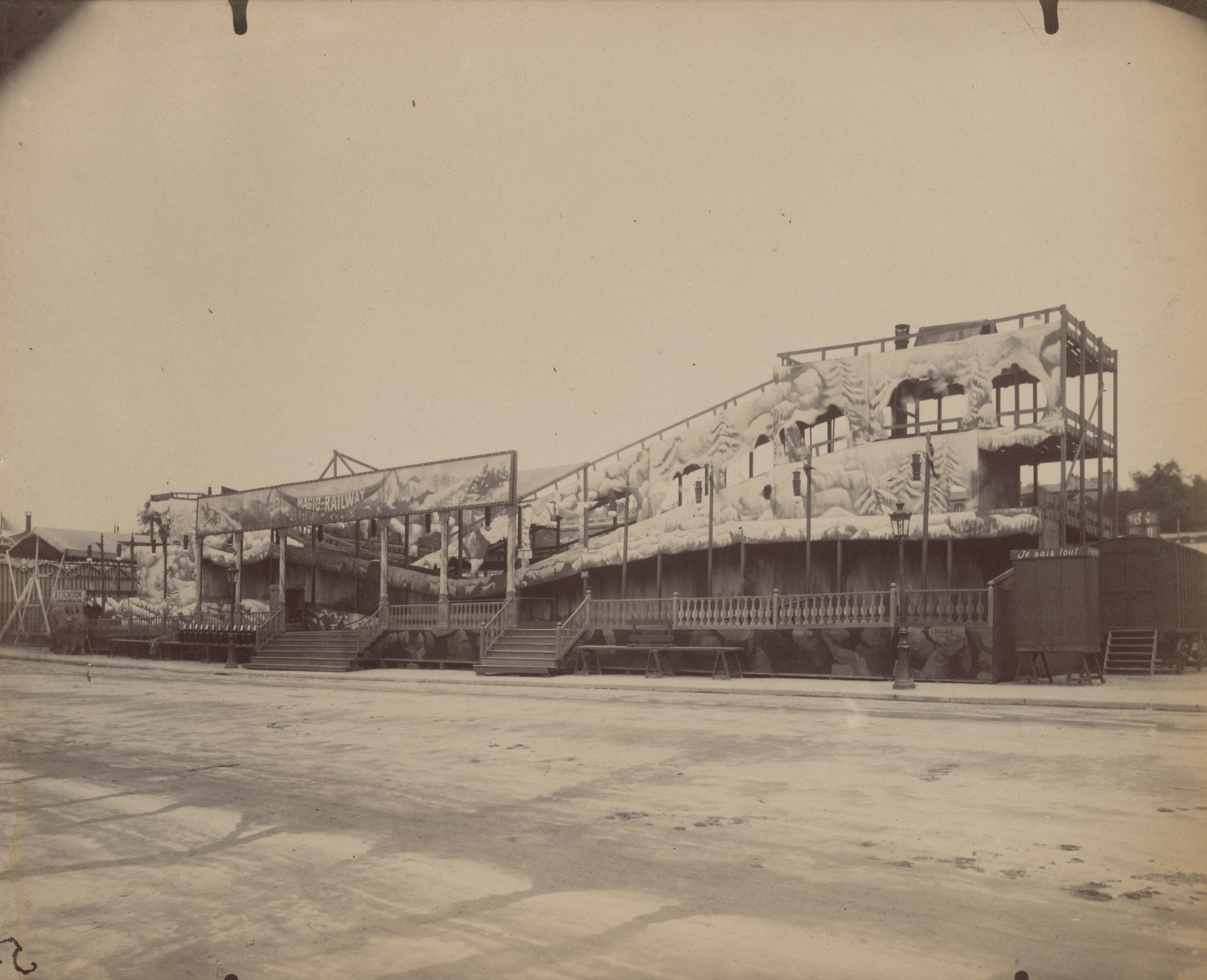 Eugène Atget. Fête des Invalides