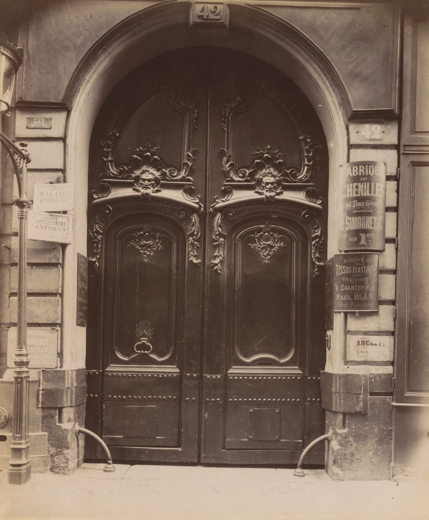 Porte, 42 rue de Cléry