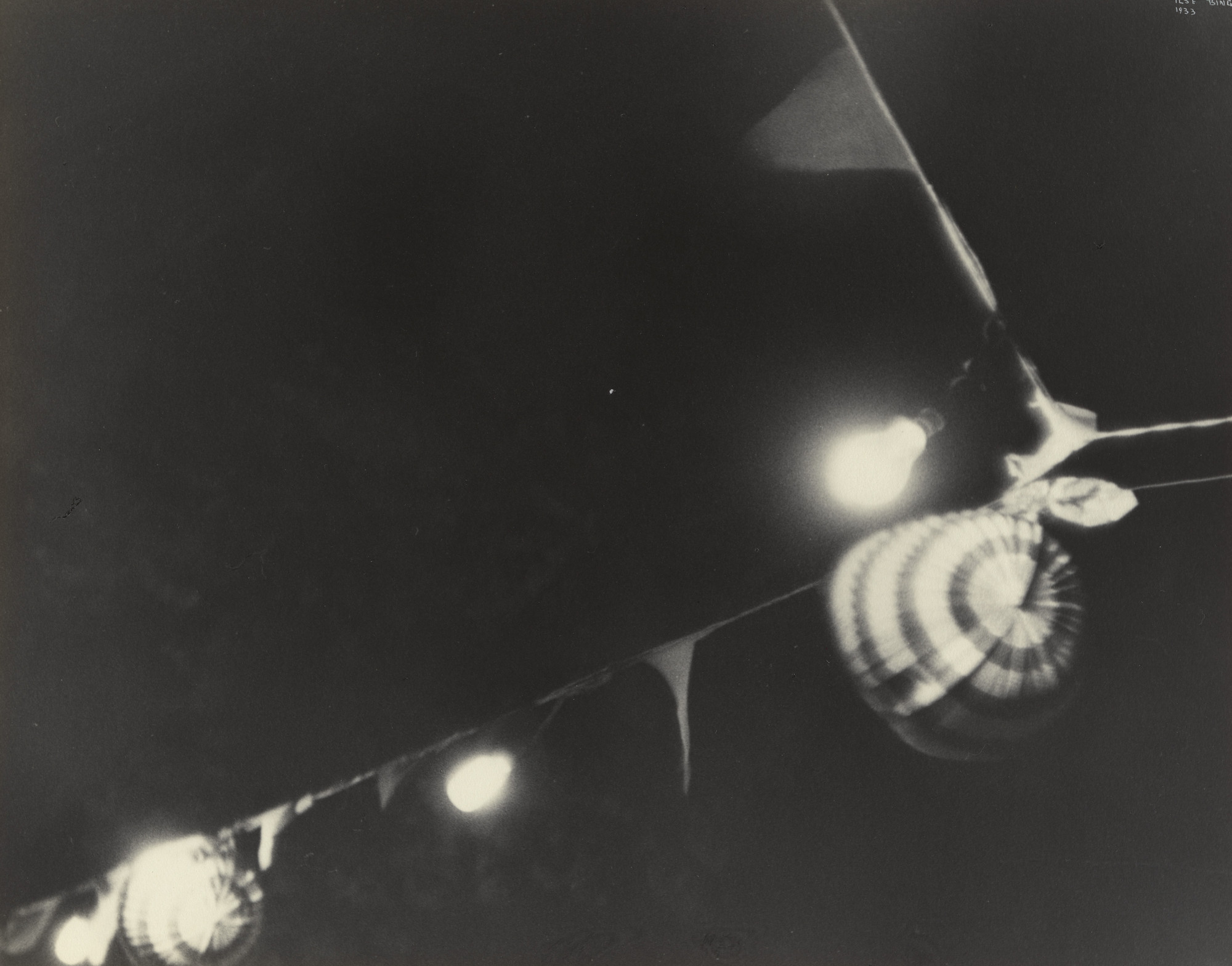 Ilse Bing. Street Fair, Paris