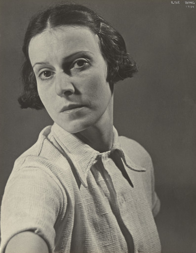 Ilse Bing. Self-Portrait, Paris. 1934