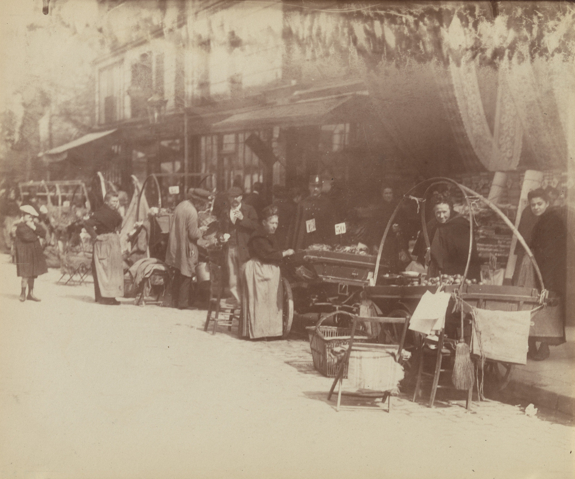 Eugène Atget. Rue Mouffetard