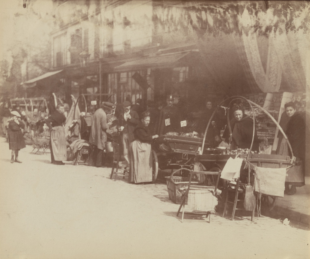 Rue Mouffetard, Eugène Atget, 1898