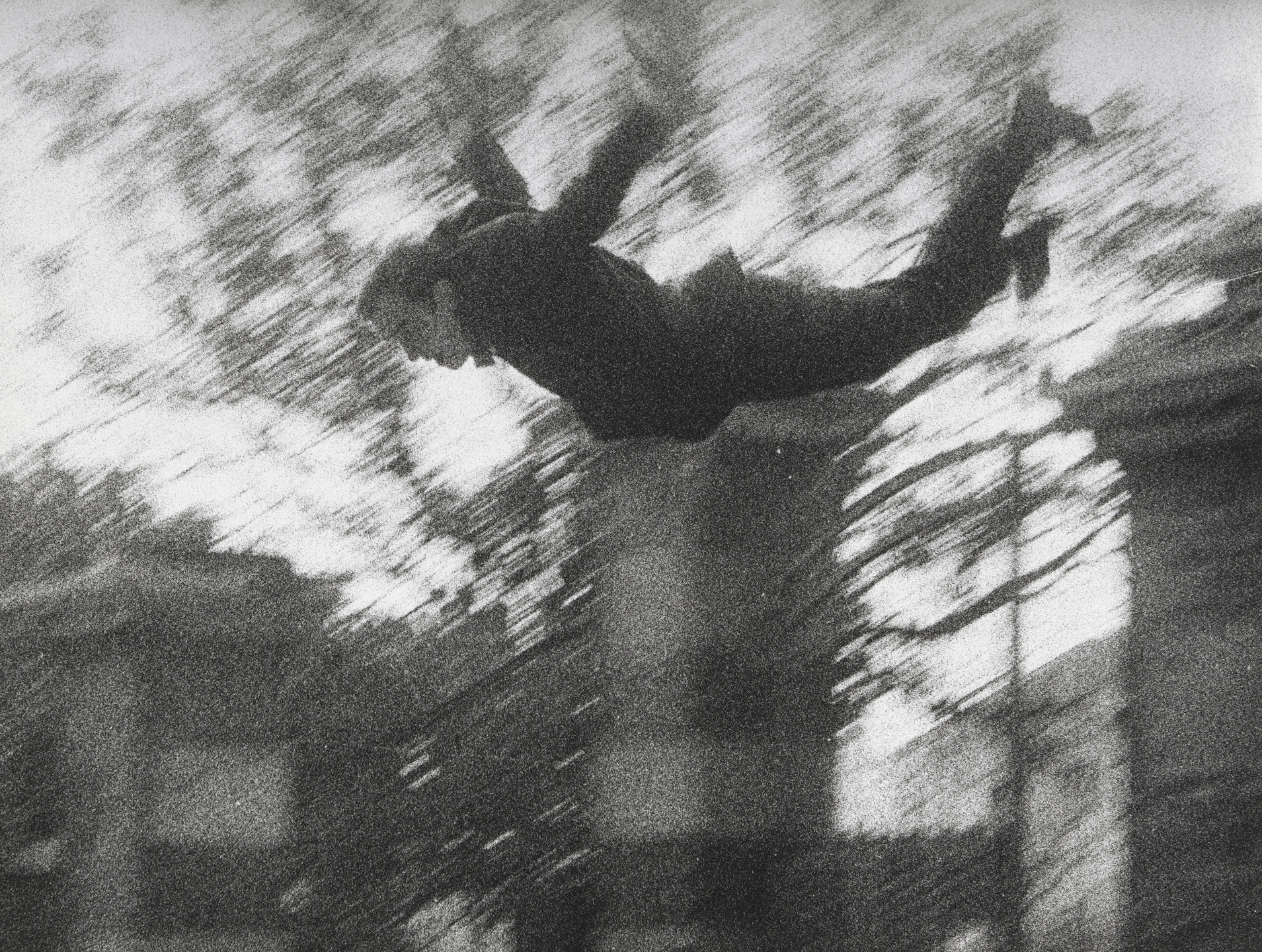 Yves Klein, János Kender, Harry Shunk. Leap into the Void. 1960