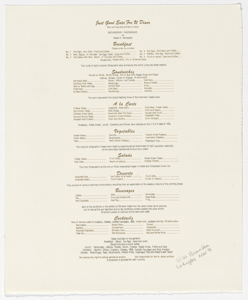 Just Good Eats for U Diner