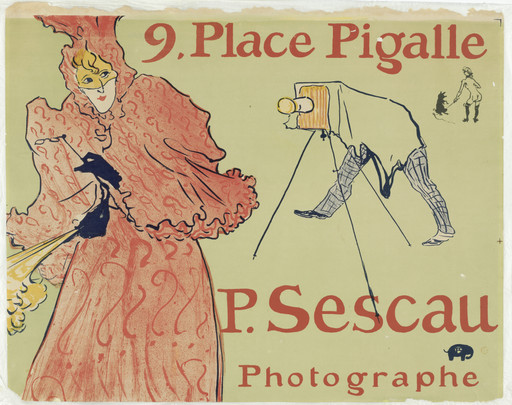 Henri de Toulouse-Lautrec. The Photographer Sescau (Le Photographe