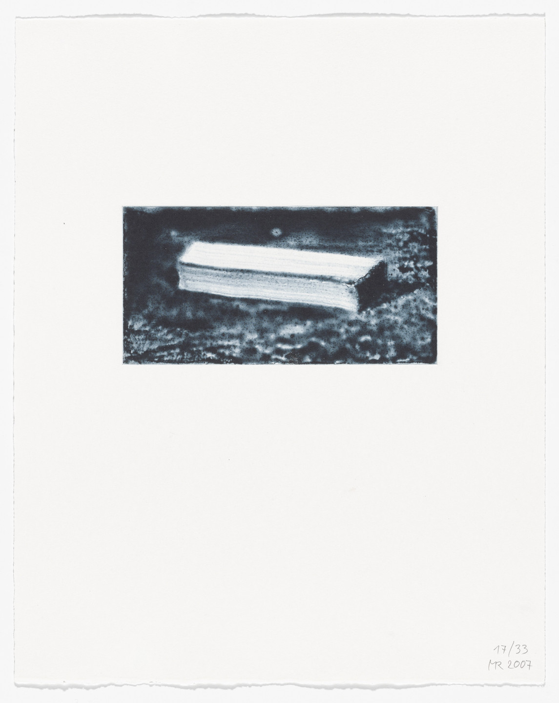 Markus Raetz. Untitled from Ombre. 2007