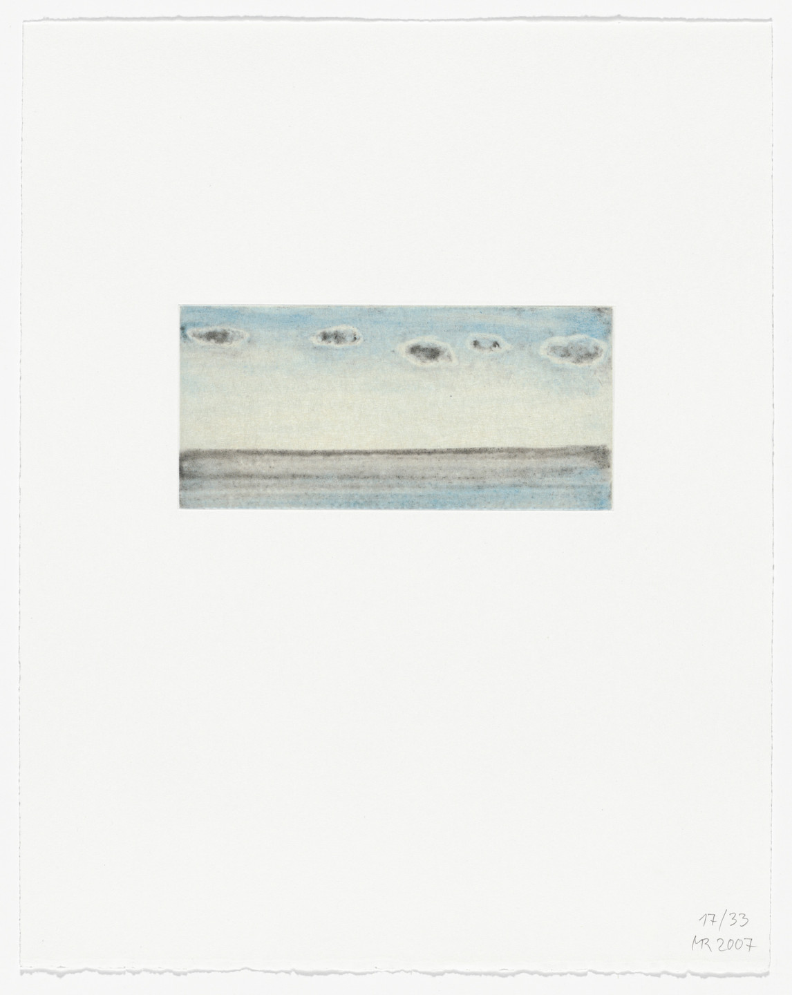 Markus Raetz. Untitled from Ombre. 2007