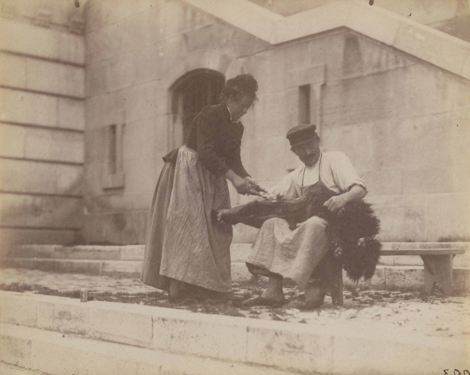 Eugène Atget. Tondeur de Chien