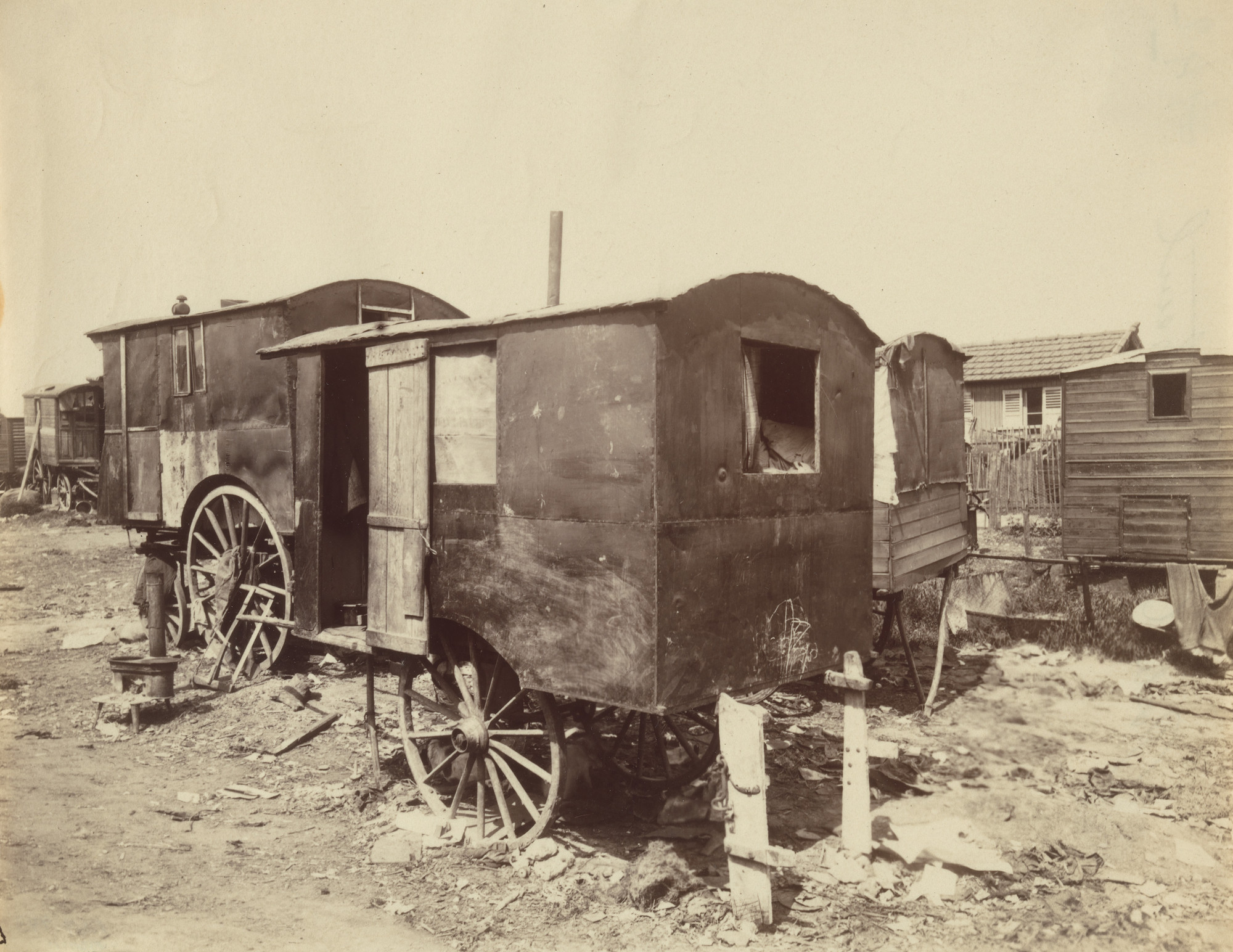 Eugène Atget. Zoniers. Porte de Montreuil