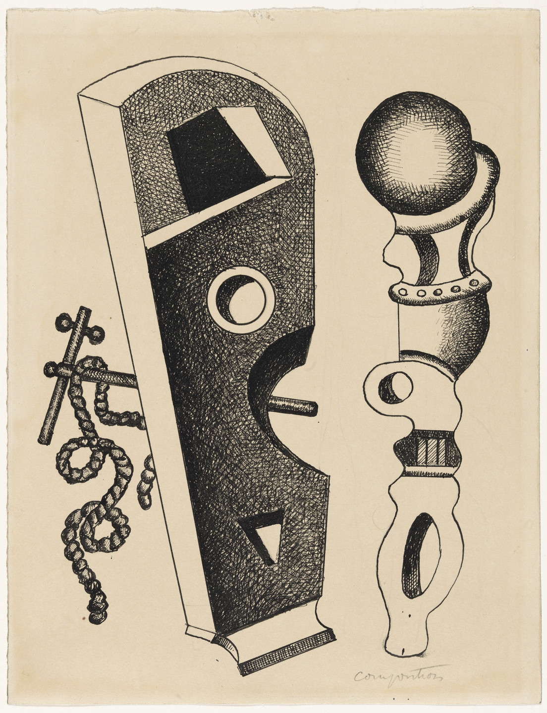 Fernand Léger. Composition. 1933
