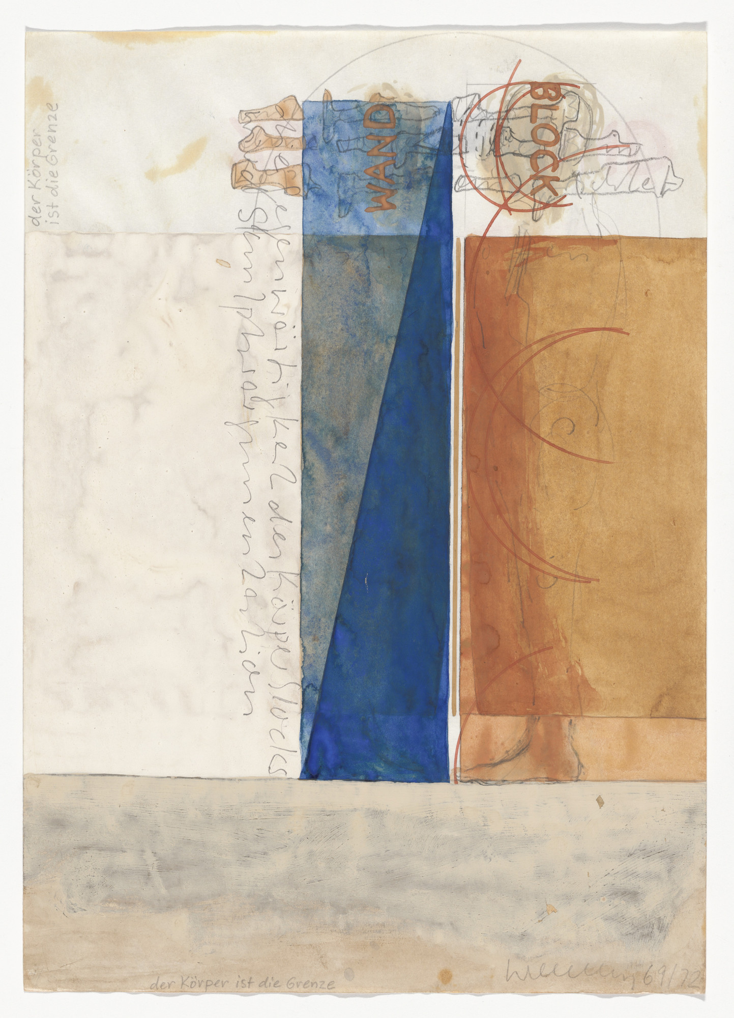 Franz Erhard Walther. The Body is the Border