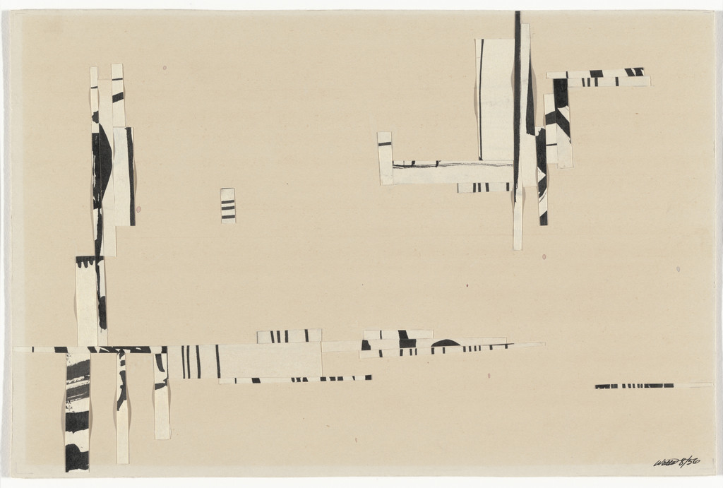 Untitled (Collage, Monhegan), Robert Watts, 1956