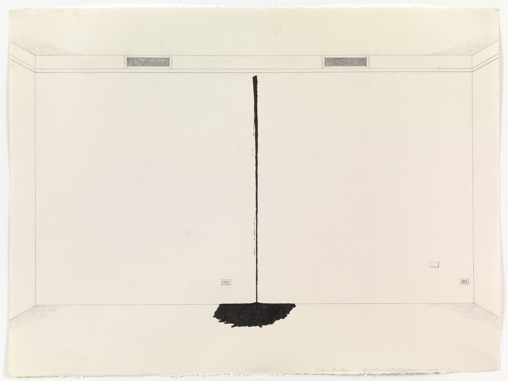 One gallon industrial high-gloss enamel, poured