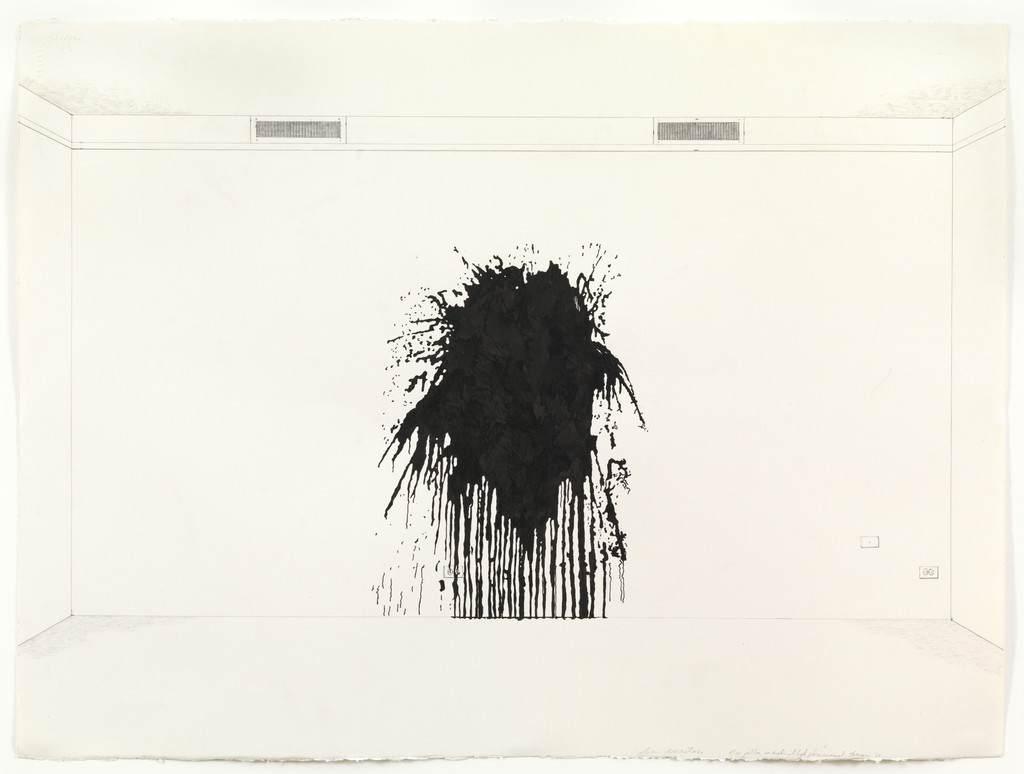 One gallon industrial high-gloss enamel, thrown