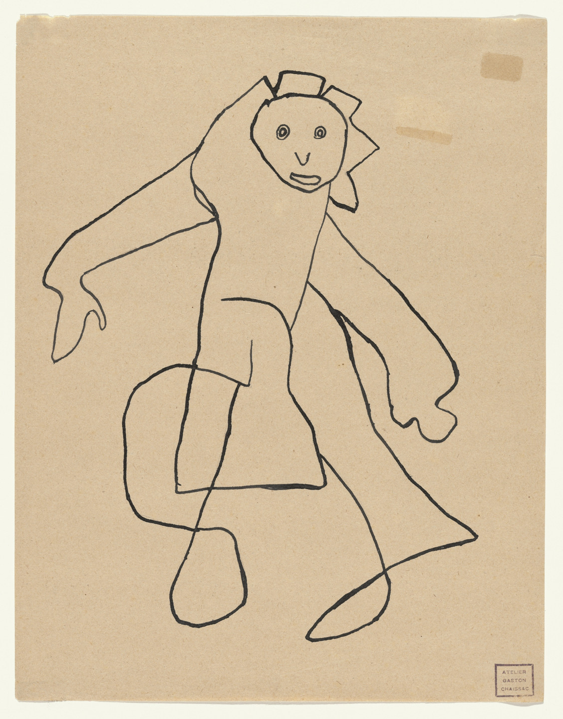 Gaston Chaissac. Untitled. 1945-46