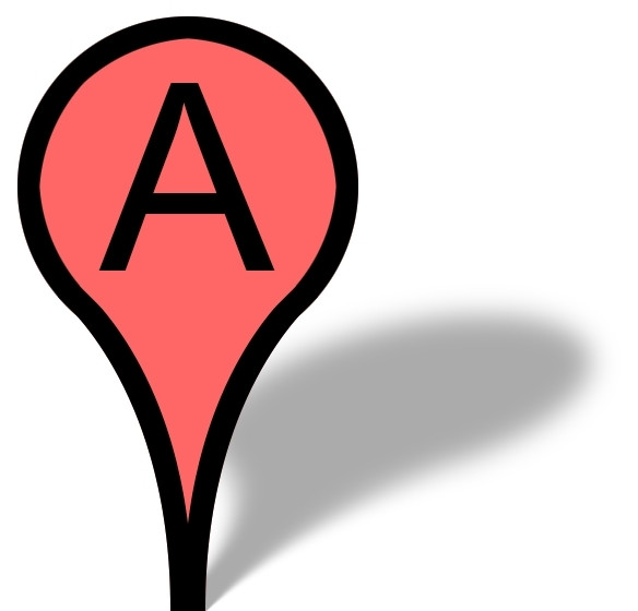 Jens Eilstrup Rasmussen. Google Maps Pin. 2005