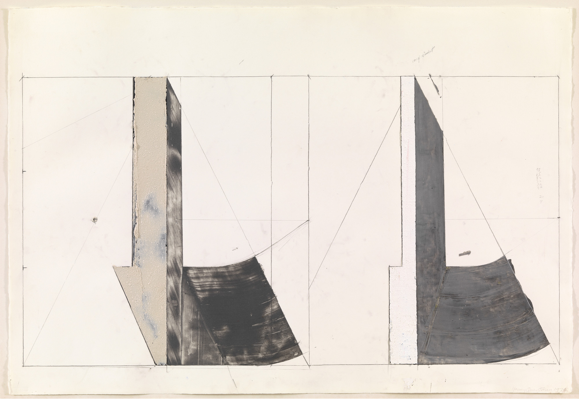 Harvey Quaytman. Coup d'eclat. 1974