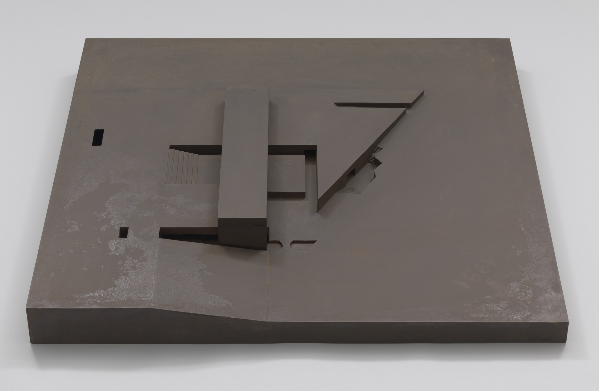 Paulo Mendes da Rocha. Brazilian Museum of Sculpture, São Paulo, Brazil (Scale model 1:125). 1987