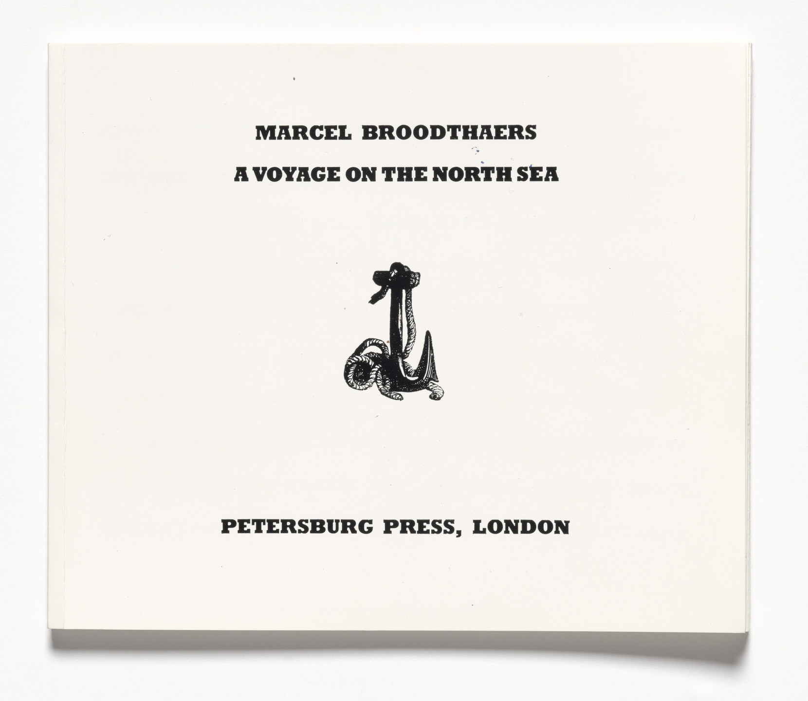 Marcel Broodthaers. A Voyage on the North Sea. 1973–74 | MoMA