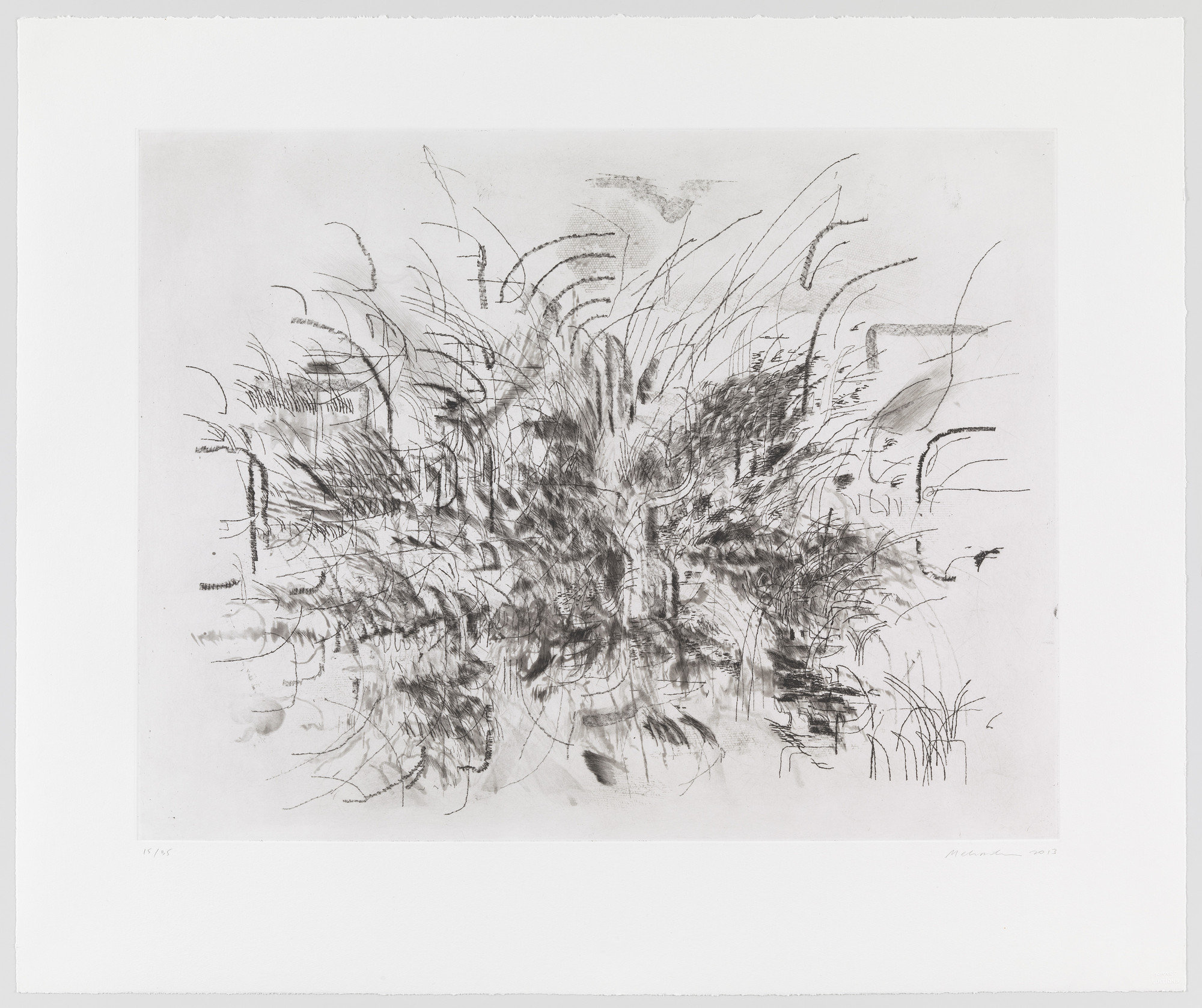 Julie Mehretu. Untitled from Algorithms, Apparitions and Translations
