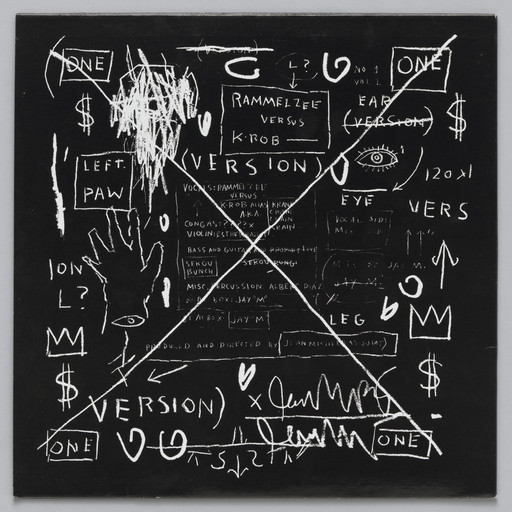 Rammellzee, K-Rob, Jean-Michel Basquiat. Beat Bop. 1983, reissued