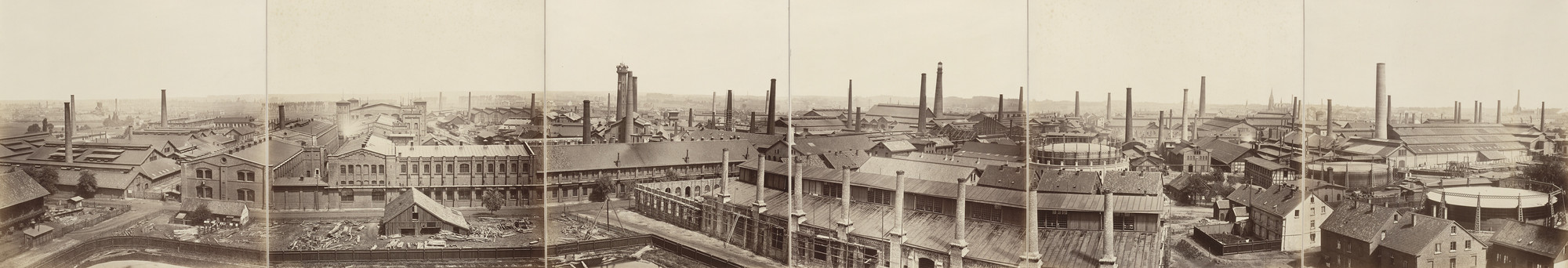 Hugo van Werden. Friedrich Krupp Cast Steel Works, Essen. 1872-73