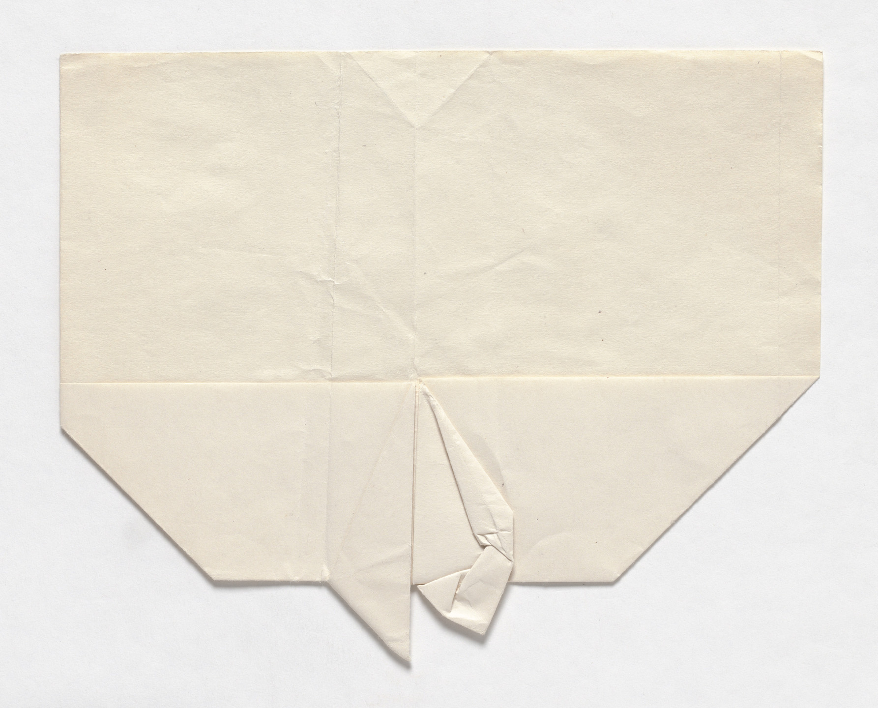 Milan Knížák. Paper Glider. 1965