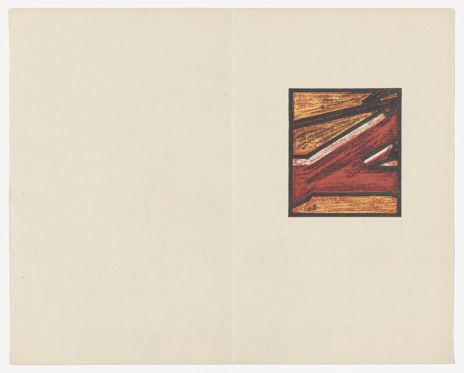 David Bomberg. Russian Ballet. 1919