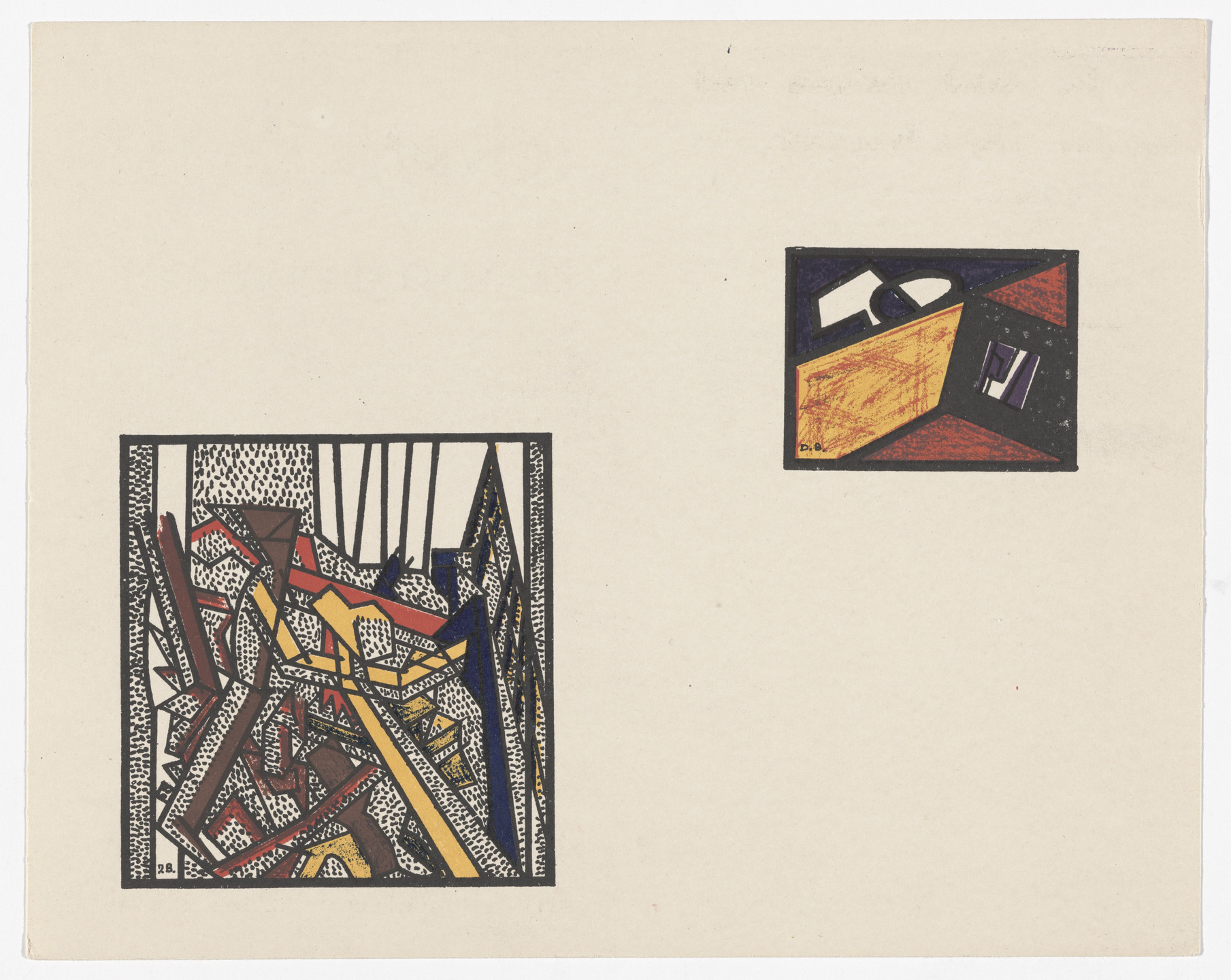 David Bomberg. Russian Ballet. 1919