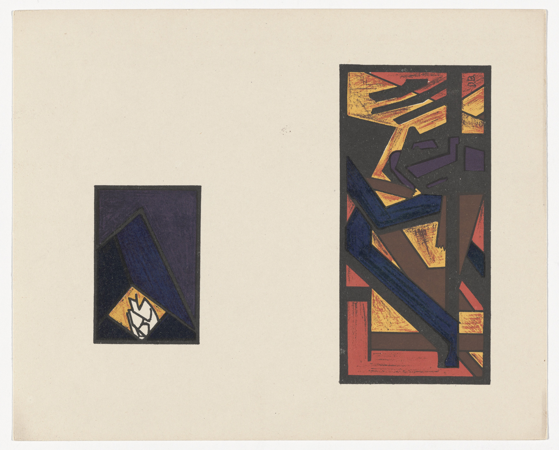 David Bomberg. Russian Ballet. 1919