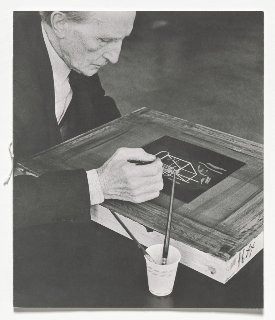 Manuscript Notes of Marcel Duchamp 1912-1920 from À l'Infinitif (La Boîte Blanche) (In the Infinitive [The White Box])