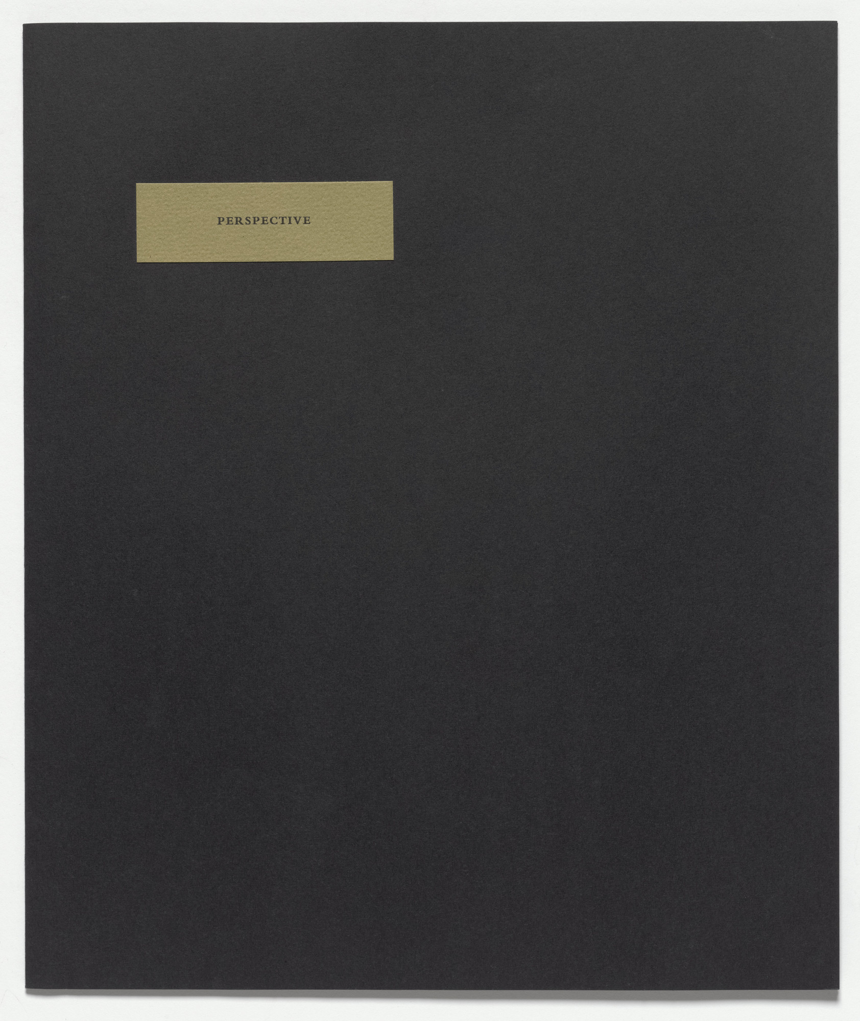 Marcel Duchamp. Perspective from À l'Infinitif (La Boîte Blanche