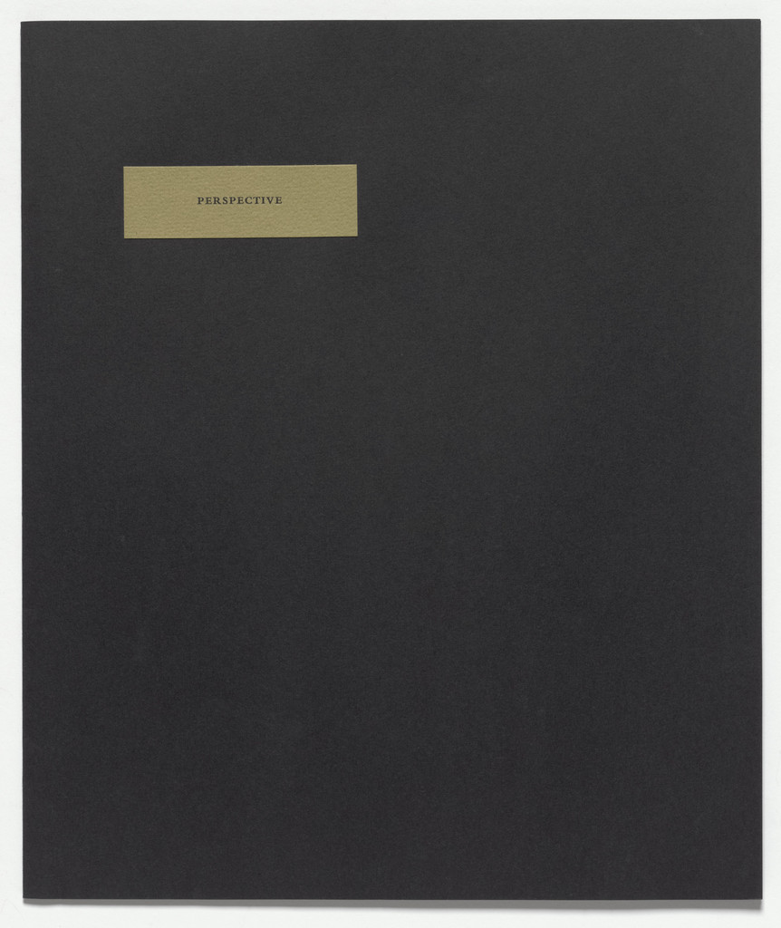 Perspective from À l'Infinitif (La Boîte Blanche) (In the Infinitive [The White Box])