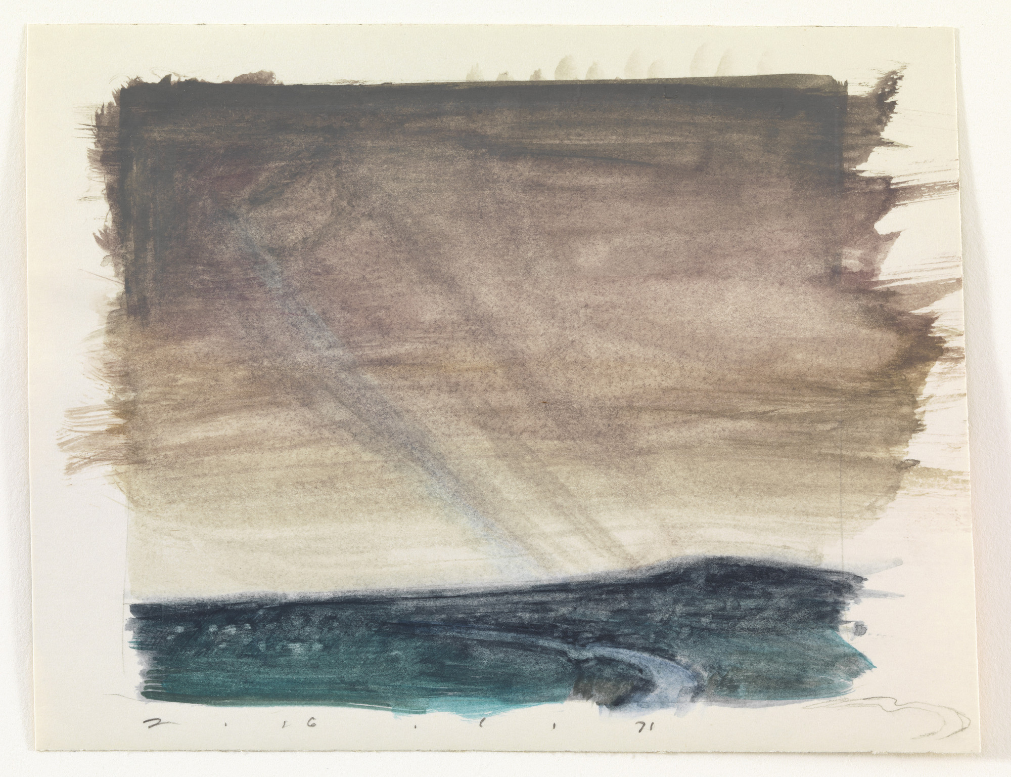 Robert Overby. Untitled (16 January 1971)