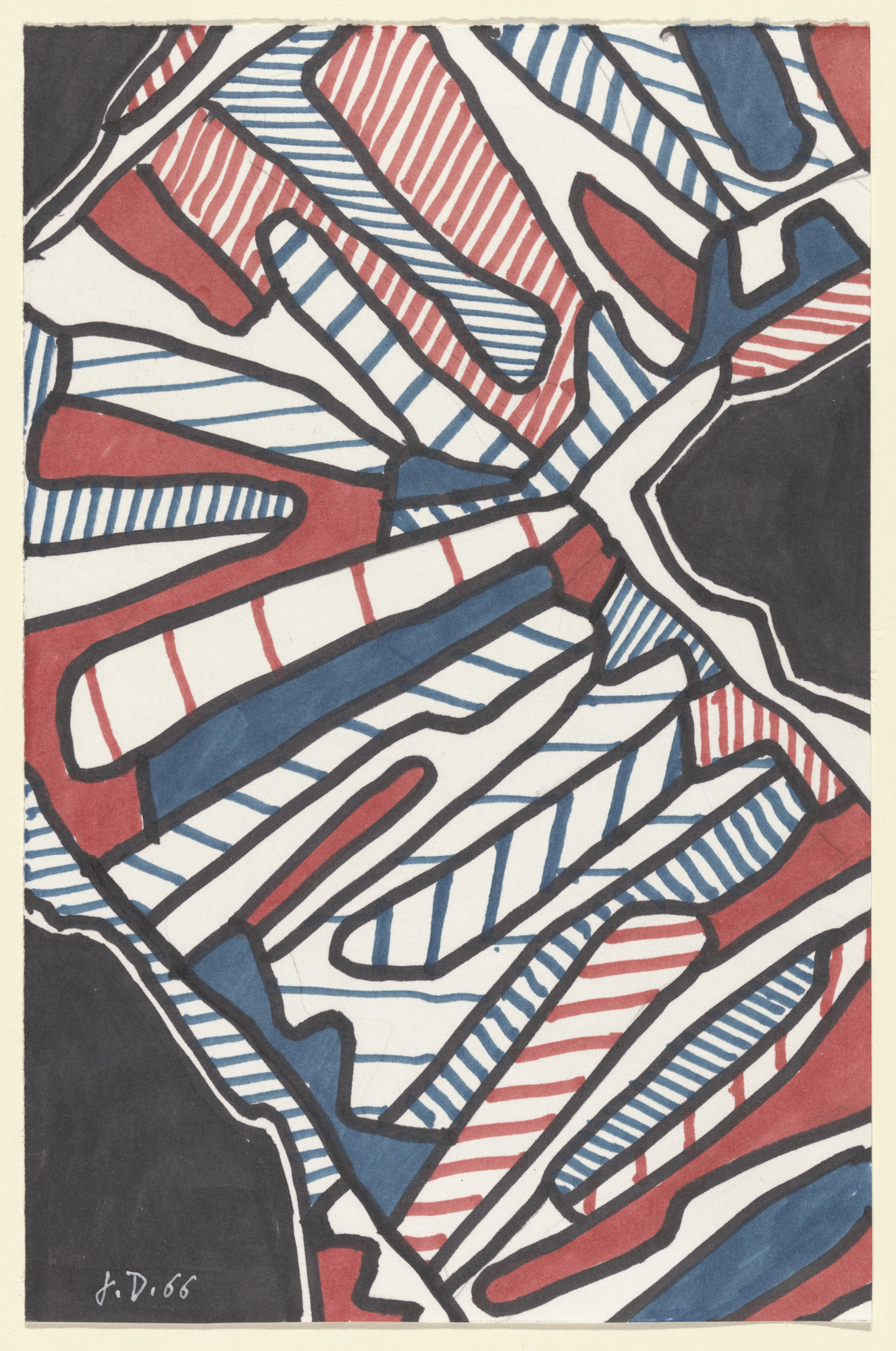 Jean Dubuffet. Stairs III