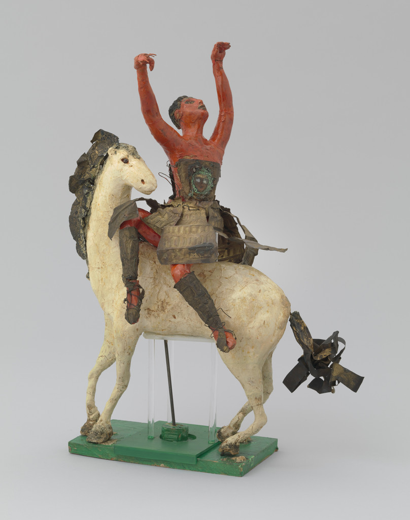 Maquette (Mars) for artist's ballet Orphée of the Quat-z-arts