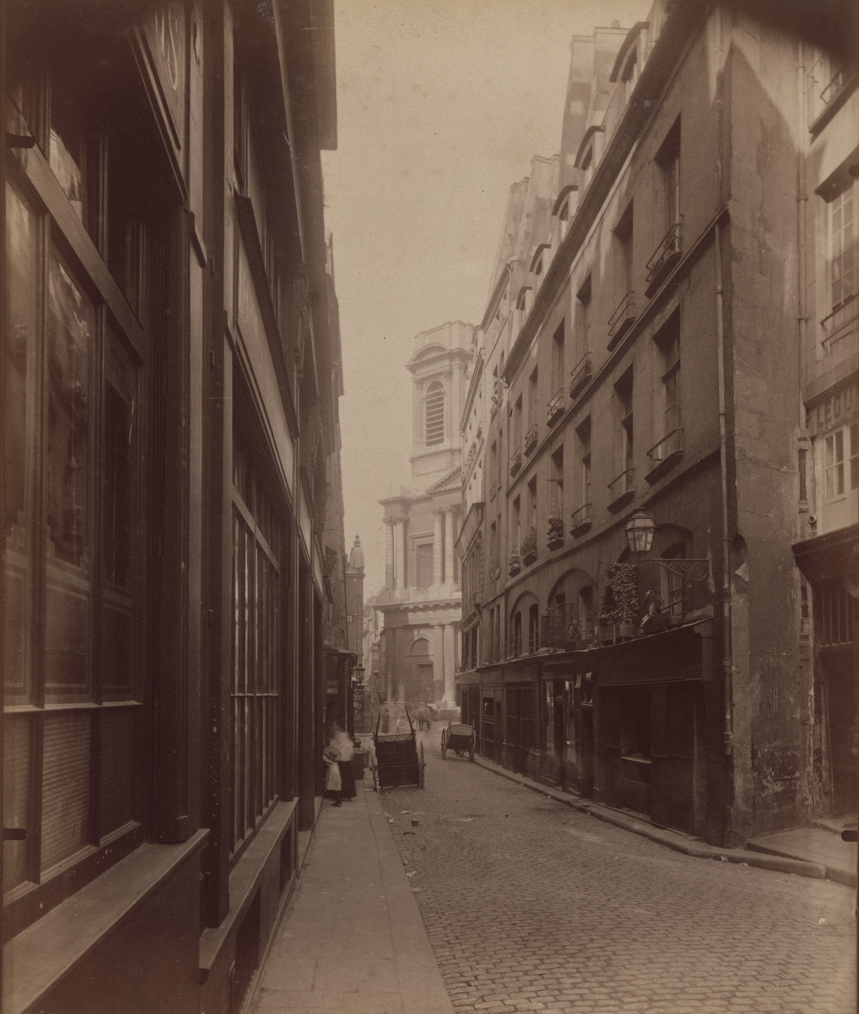 Eugène Atget. Rue Oblin. 1899