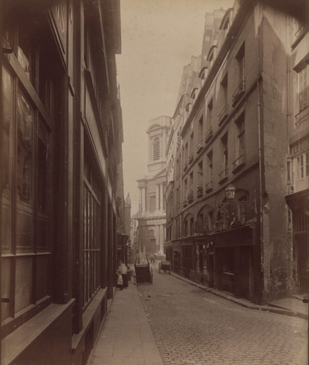 Eugène Atget. Rue Oblin. 1899
