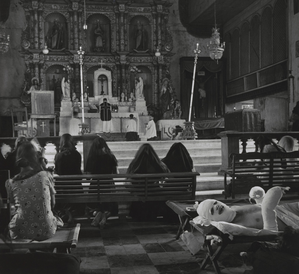 A Hospital in a Philippine Cathedral (Island of Leyte)