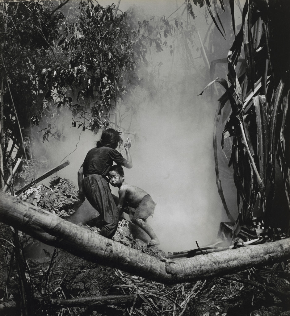 Saipan civilian smoked out of cave