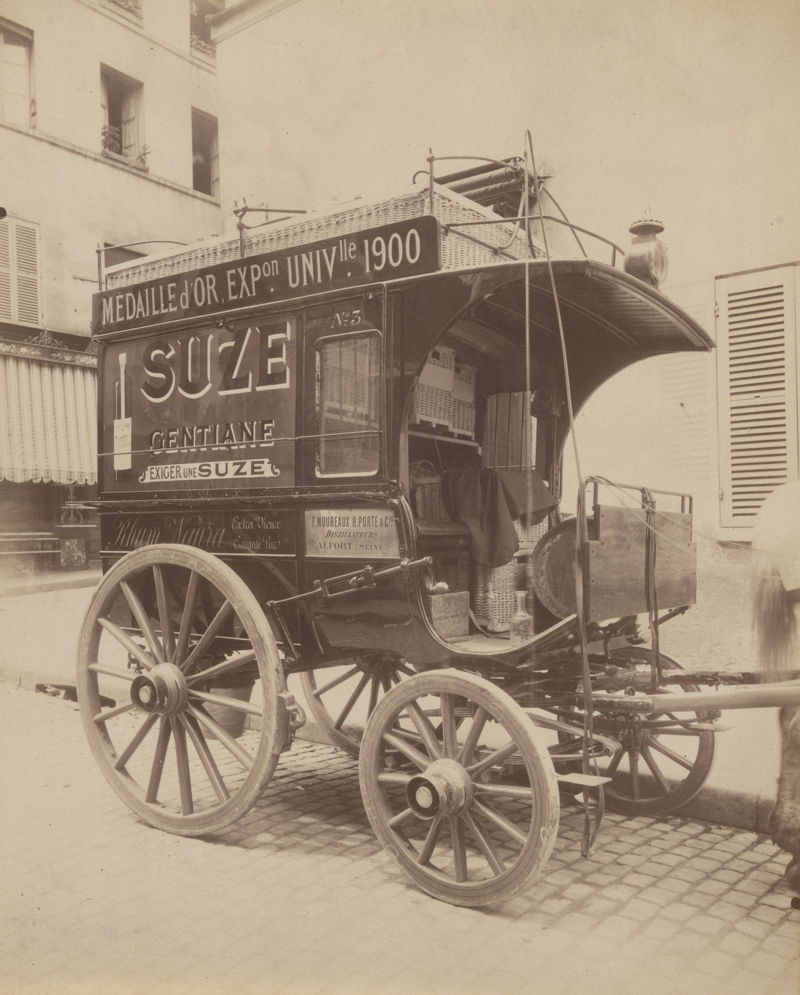 Eugène Atget. Voiture