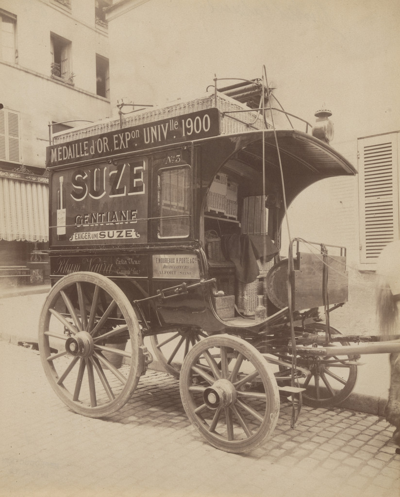 Voiture, Eugène Atget, 1910