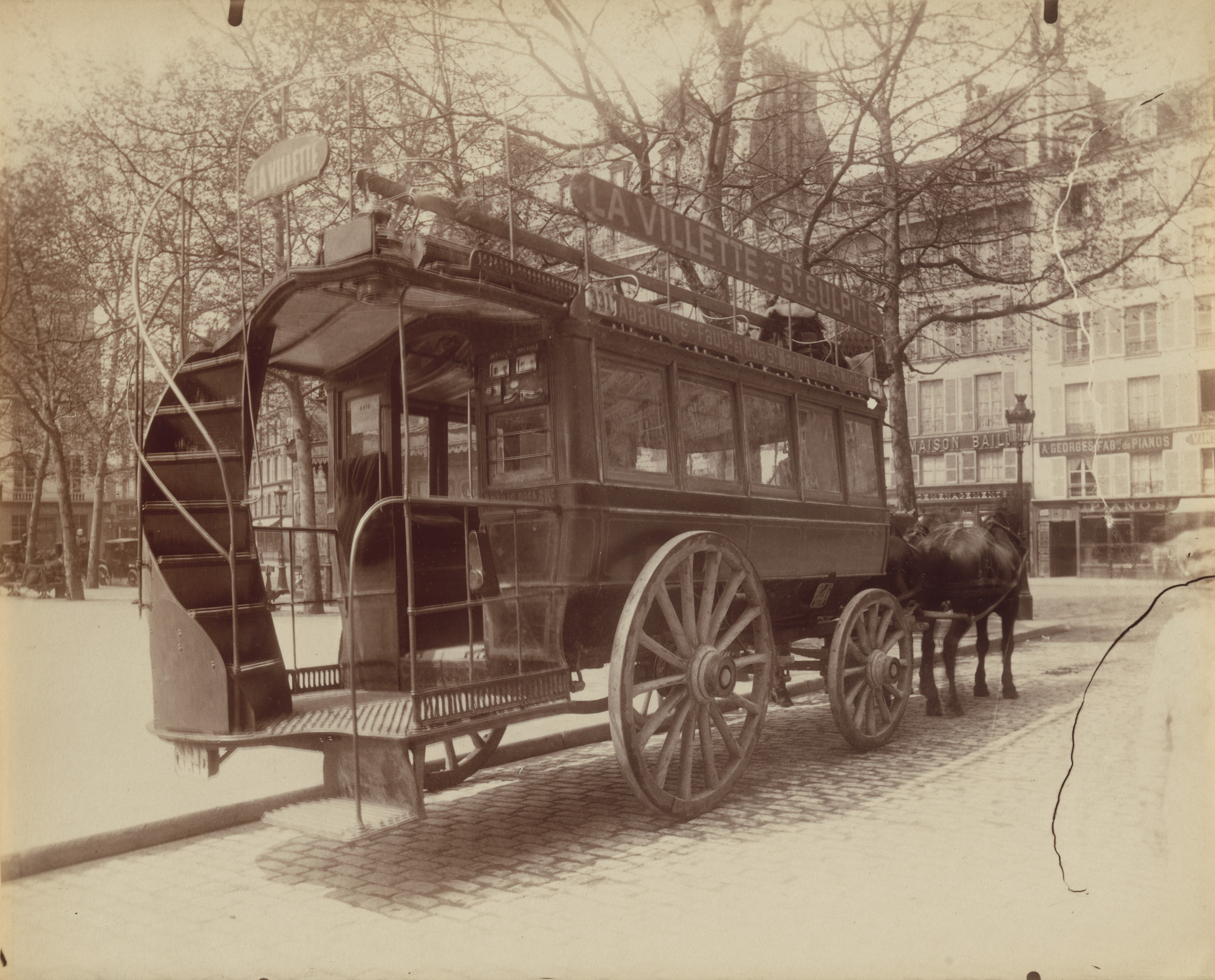 Eugène Atget. Omnibus